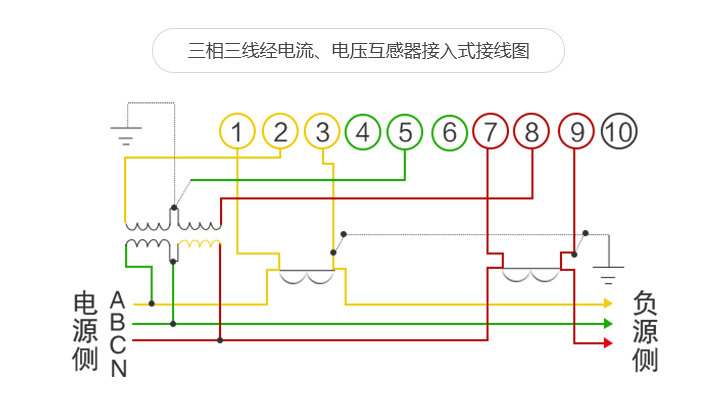 威勝智能電表接線